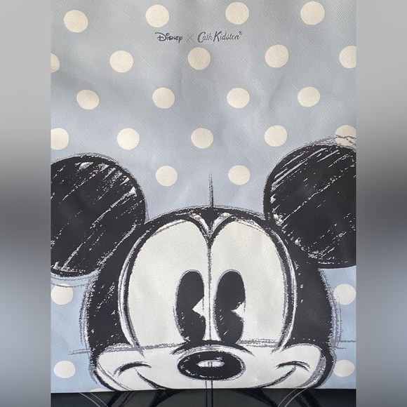 Cath Kidston Disney x Mickey Mouse polka dot tote bag - limited edition - Picture 2 of 6
